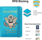 Passport Holder for Travel Passport Cover for Men Passport Wallet Case - Image 2