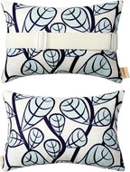 Patio Lounge Head Support Pillow & Cushion, Small Waterproof Throw Pillow by vmgreen
