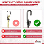 Rocket Straps - Ultimate Adjustable Outdoor Bungee Cord Assortment - Heavy Duty - Image 4