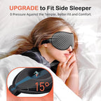INNELO 3D Contoured Sleep Mask for Side Sleepers - Image 4
