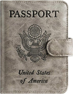 Passport Holder Cover Wallet RFID Blocking Leather Card Case Travel Accessories by PASCACOO