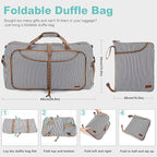 80L Duffle Bag for Travel, Large Foldable Waterproof Travel Duffel Bags - Image 2