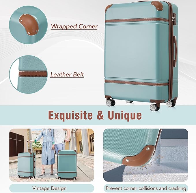 Merax Luggage Set 3 Piece Suitcase Set - Image 4