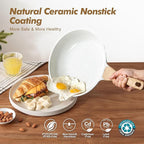 SENSARTE Nonstick Frying Pan Skillets, Healthy Cookware Chef's Pan, Free of - Image 3