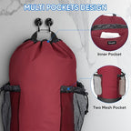 BALEINE 150L Laundry Bag Backpack, 900D Oxford Fabric Large Travel Laundry Bags - Image 3