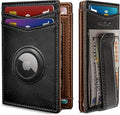 Airtag Wallet for Men- with Money Clip Gift Boxed, Magnetic Closure Slim by Miyozi