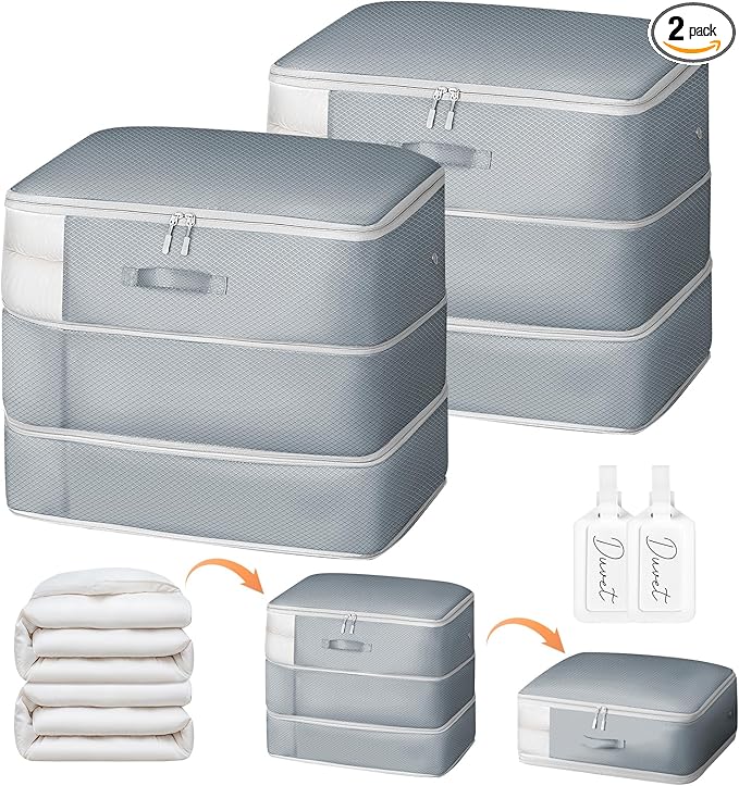 Comforter Storage Bag by EasortmPackingCubes