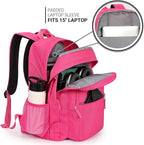 ZORFIN 26L Backpack for College, and Travel: Water Resistant Bookbag - Image 4
