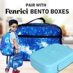 Fenrici Galaxy Lunch Box for Boys, Boy's Lunch Box for School, Insulated Lunch - Image 8