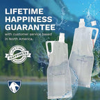 Survivor Filter Collapsible Water Bottles, Canteens 2 Pack - Image 6