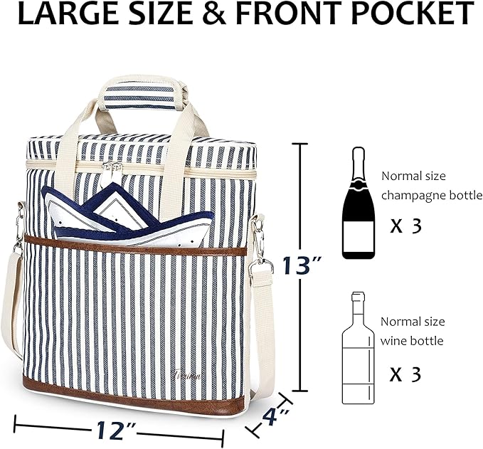 Tirrinia Insulated Wine Gift carrier - Image 6