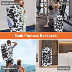 Femuar Laundry Bag Backpack Durable Laundry Bag - Image 7