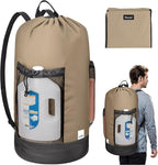 BALEINE 120L Laundry Bag Backpack, 900D Oxford Fabric Large Travel Laundry Bags by BALEINE