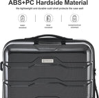 3 Piece Luggage Set, Hardshell Luggage Sets - Image 6