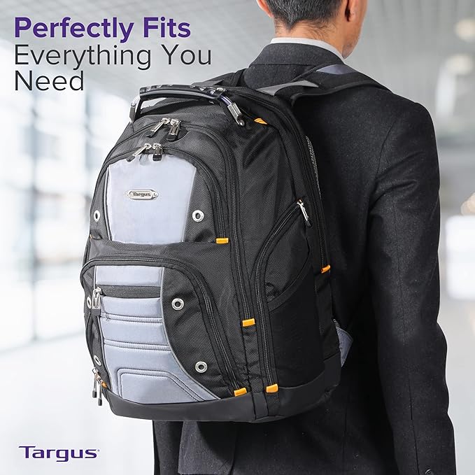 Targus Drifter II Laptop Backpack, Durable Water-Resistant Material, Fits up to - Image 4