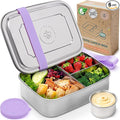 Everusely - Bento Box - Lavender, 60oz / 1.8 L - Stainless Steel Lunch Box - 3 by Everusely