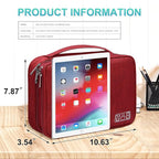 CILLA Electronics Organizer Travel, Travel Cord Organizer Case, Compact - Image 5
