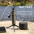 ELECOM NESTOUT Portable Charger, 5000mAh Outdoor Battery Power Bank, 15W USB-C - Image 2