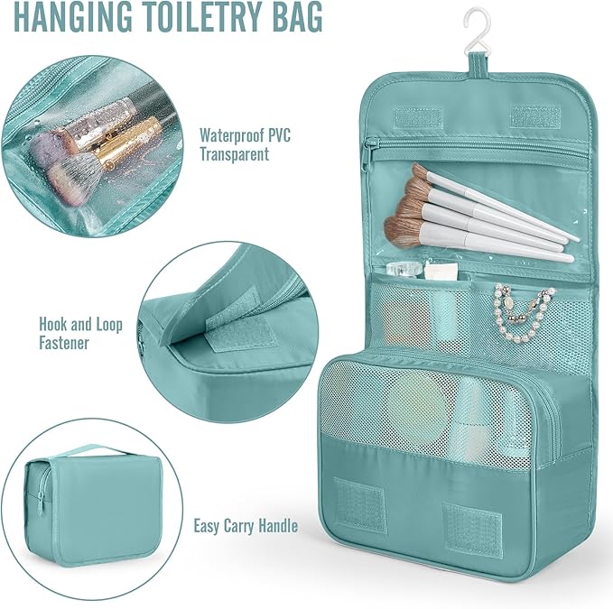Veken 10 Set Packing Cubes for Travel Essential, Suitcase Organizer Bags in 4 - Image 3