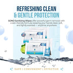 SONO Alcohol-Free Sanitizing Hand Wipes - Image 2