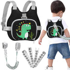 Accmor Toddler Harness Leash+ Anti Lost Wrist Link, Cute Dinosaur Kids Harness by Accmor