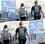 20L Small Hiking Backpack for Men Women Foldable Packable Back Pack Ultralight - Image 4