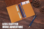 STAR VISTA Albatross Leather Travel Passport Holder, Minimalist Design - Image 6