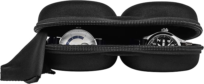 Double Watch Travel Case Storage Holder Box - Image 3