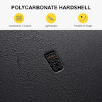 LEVEL8 Rolling Carry on Luggage Airline Approved, Carry-on Suitcases - Image 4