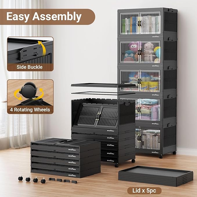 BROVIEW 400Qt Stackable Storage Bins - Image 6