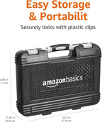 Amazon Basics 65-Piece General Household Home Repair and Mechanic's Hand Tool - Image 7