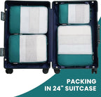 BAGAIL 4 Set/6 Set Ultralight Compression Packing Cubes Packing Organizer - Image 6