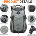 40L Hiking Backpack Lightweight Daypack Waterproof Travel Camping Backpack - Image 6