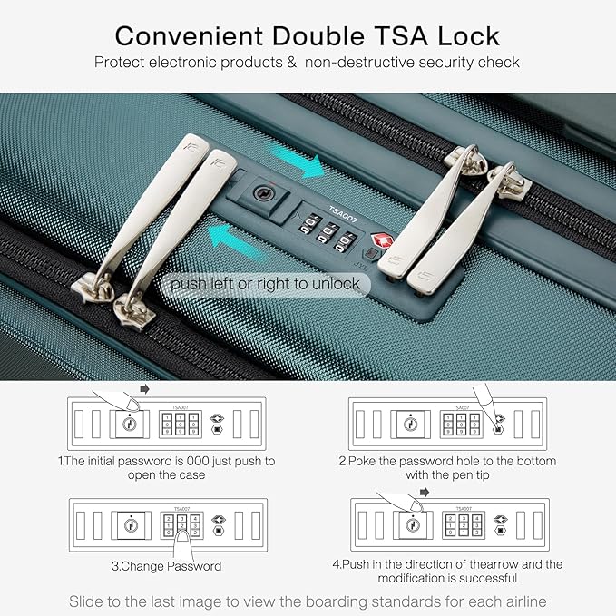 Hanke Grace Carry On Luggage - Image 5