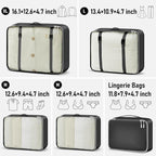 4-Piece Packing Cube Set - Image 4