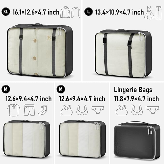 4-Piece Packing Cube Set - Image 4