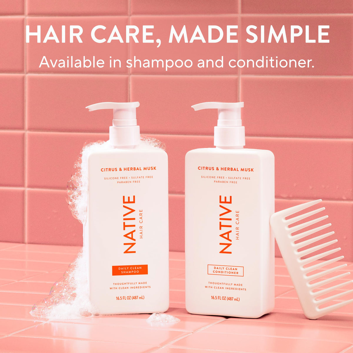 Shampoo and Conditioner contain Naturally Derived Ingredients (8.25 Fl Oz (Pack of 2))