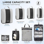 8 Set Compression Packing Cubes - Image 2