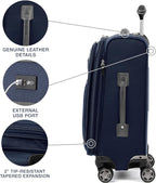 Travelpro Platinum Elite Softside Expandable Carry on Luggage, 8 Wheel Spinner - Image 4