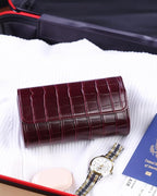 MR.OKAY 2 Watch Travel Case- Classic Leather Watch Case - Image 7