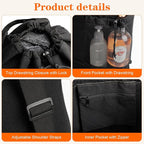 Canvas backpack laundry bag, laundry backpack - Image 3