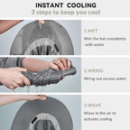 Sukeen Cooling Sun Hat for Men Women UPF50+ Wide Brim Fishing Hat - Image 3