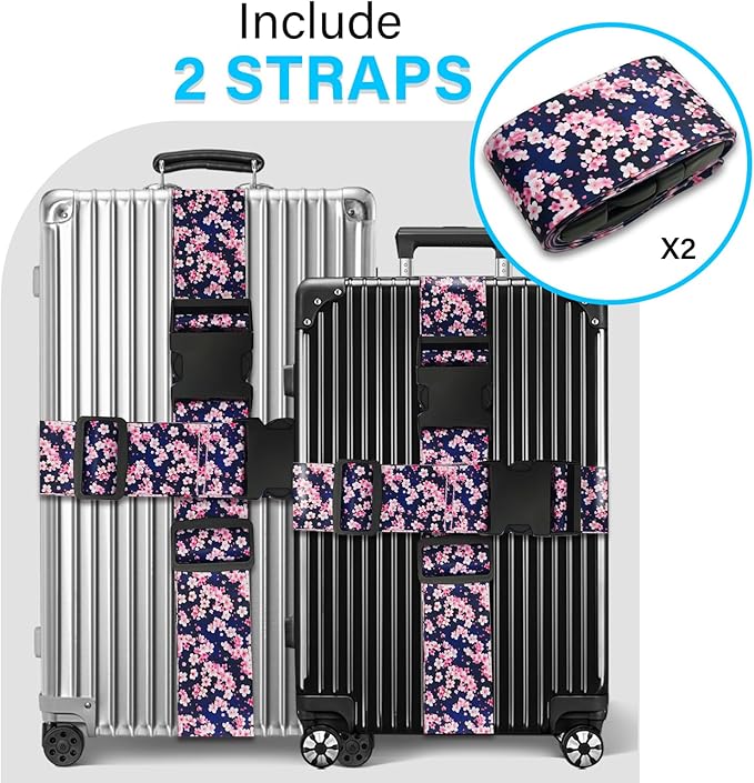 Luggage Straps for Suitcases TSA Approved, Luggage Identifiers for Suitcase - Image 2
