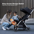 Lightweight Travel Stroller for Baby, Self-Folding Toddler Stroller - Image 7