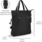 Sherpani Tempest, Anti Theft Convertible Backpack Tote, 14L Travel Backpack - Image 2