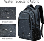 DUSLANG 17 Inch Travel Laptop Backpack Water Resistant College Backpack - Image 4