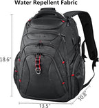 KROSER Travel Laptop Backpack 17.3 Inch XL Computer Backpack - Image 2