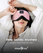 MUSICOZY Sleep Headphones Breathable Sleep Mask Bluetooth 5.4 Wireless - Image 6