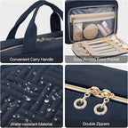 BAGSMART Toiletry Bag Hanging Travel Makeup Organizer - Image 3