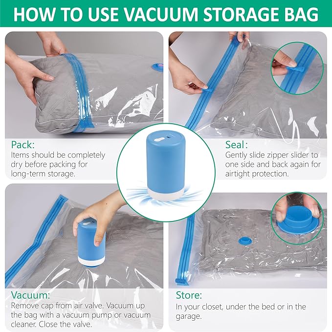 Cozy Essential Travel Vacuum Bags - Image 7